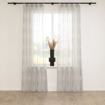 Vitrage New York Licht Grijs 51