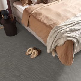 Tapijt Infinity Geometric Warmgrijs 0102