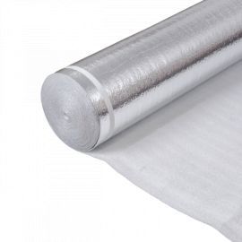 lufoam ondervloer met 20 cm overlap met plakstrip