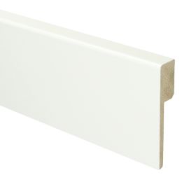 MDF sfeerplint Renovatieplint 90x18mm Voorgelakt Wit RAL9016