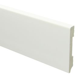Watervaste kunststof Plint Modern 90x12mm