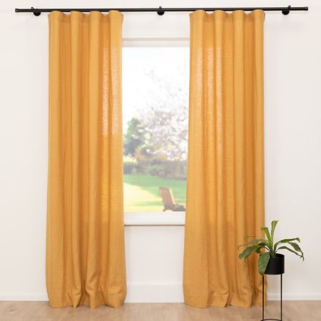 Overgordijn Belin Ambergeel 78