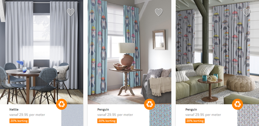 Gordijnen voor kinderkamer tot 20% korting - ART Woninginrichting