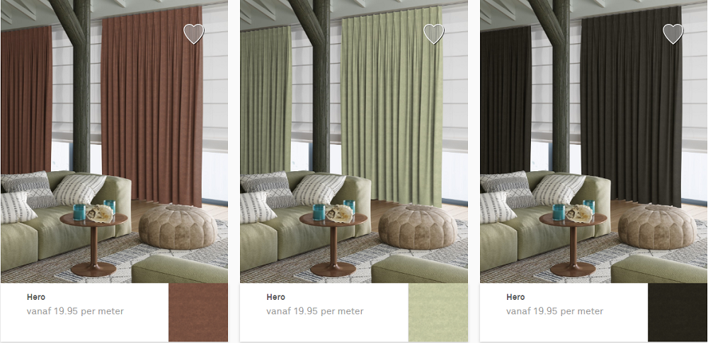nieuwe collectie gordijnen - ART Woninginrichting
