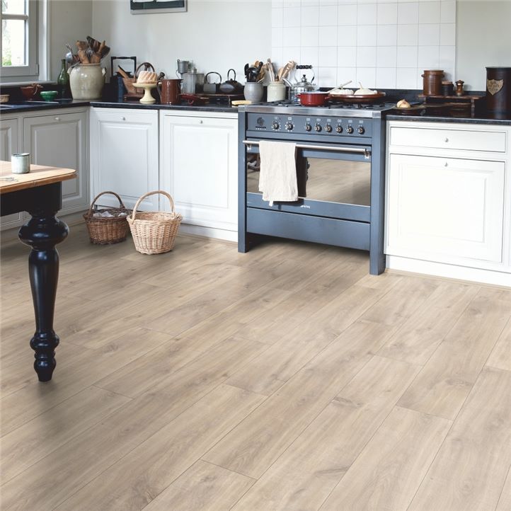 Laminaat Quick Step Classic Hydroseal Havana Eik Natuur Zaagsneden CLM1656